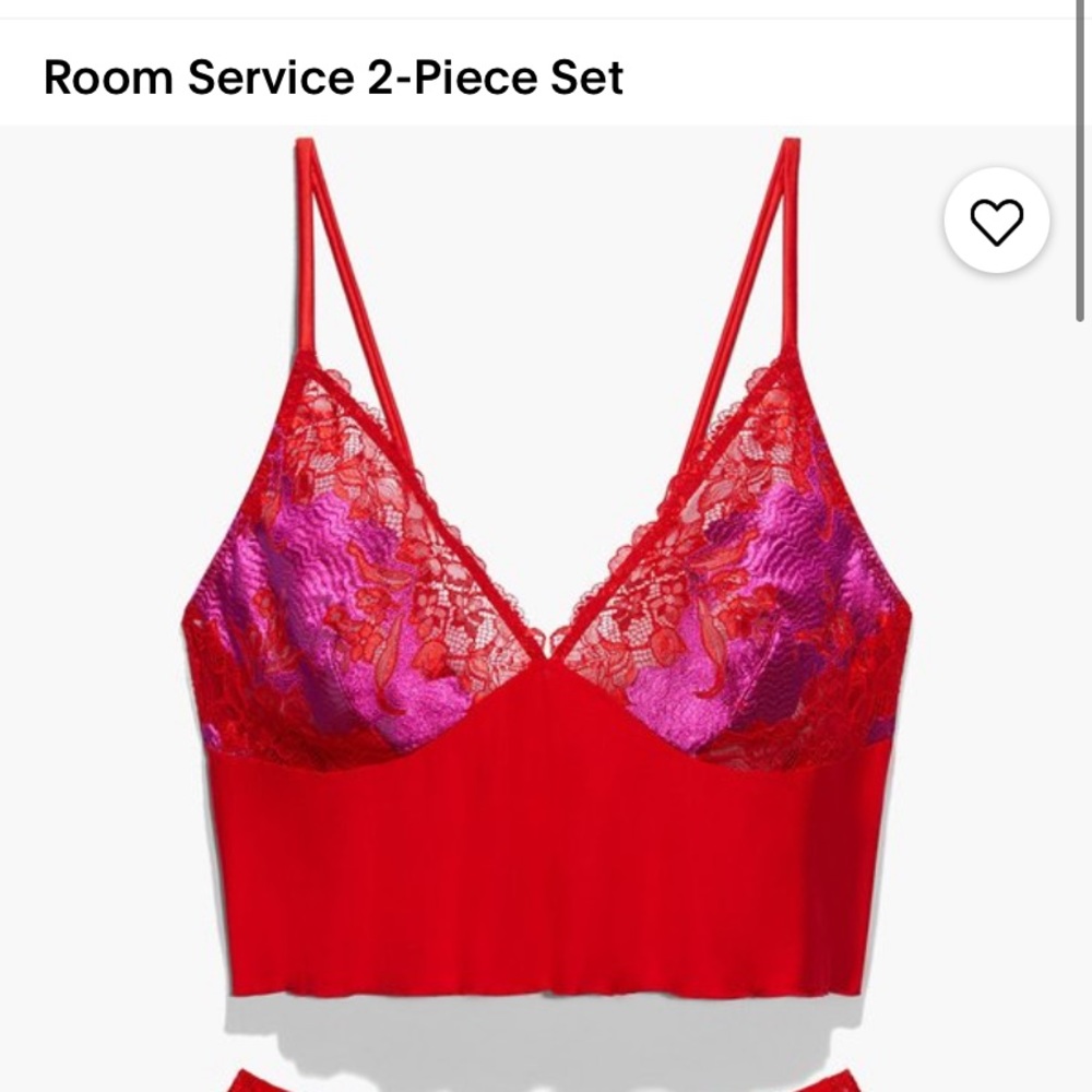 NWT Savage X Fenty Room Service 2-Piece Set